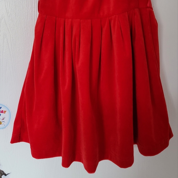 Carter's Red Velvet dress Princess A-line sleeveless 5T - Picture 4 of 12